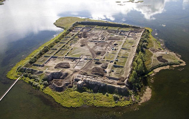 古代中式設(shè)計建筑風格遺址