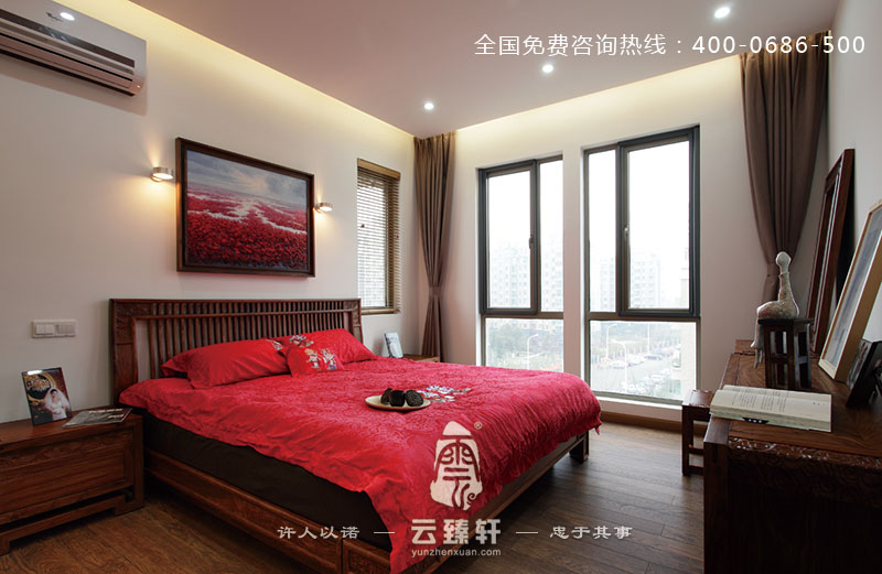 新中式風(fēng)格裝修臥室