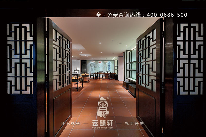 茶館空間設(shè)計(jì)效果圖