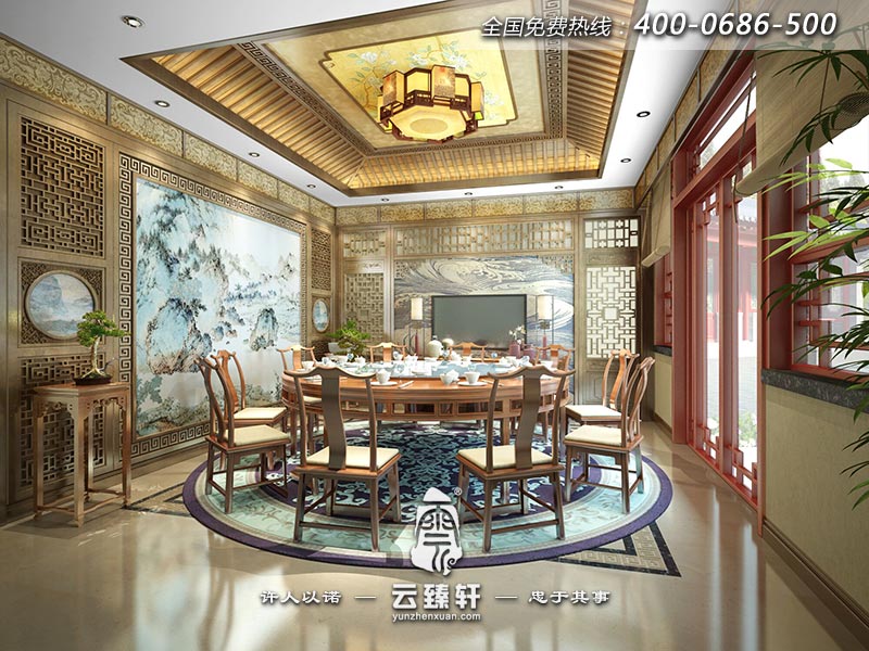 四合院的餐廳設(shè)計(jì)