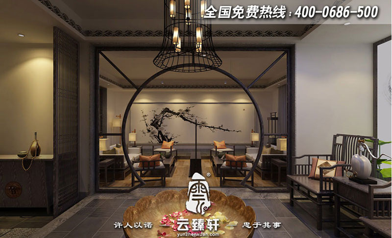 茶會(huì)所裝修效果圖