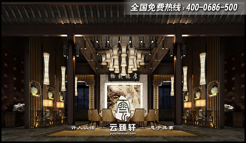 會所中庭設(shè)計效果圖